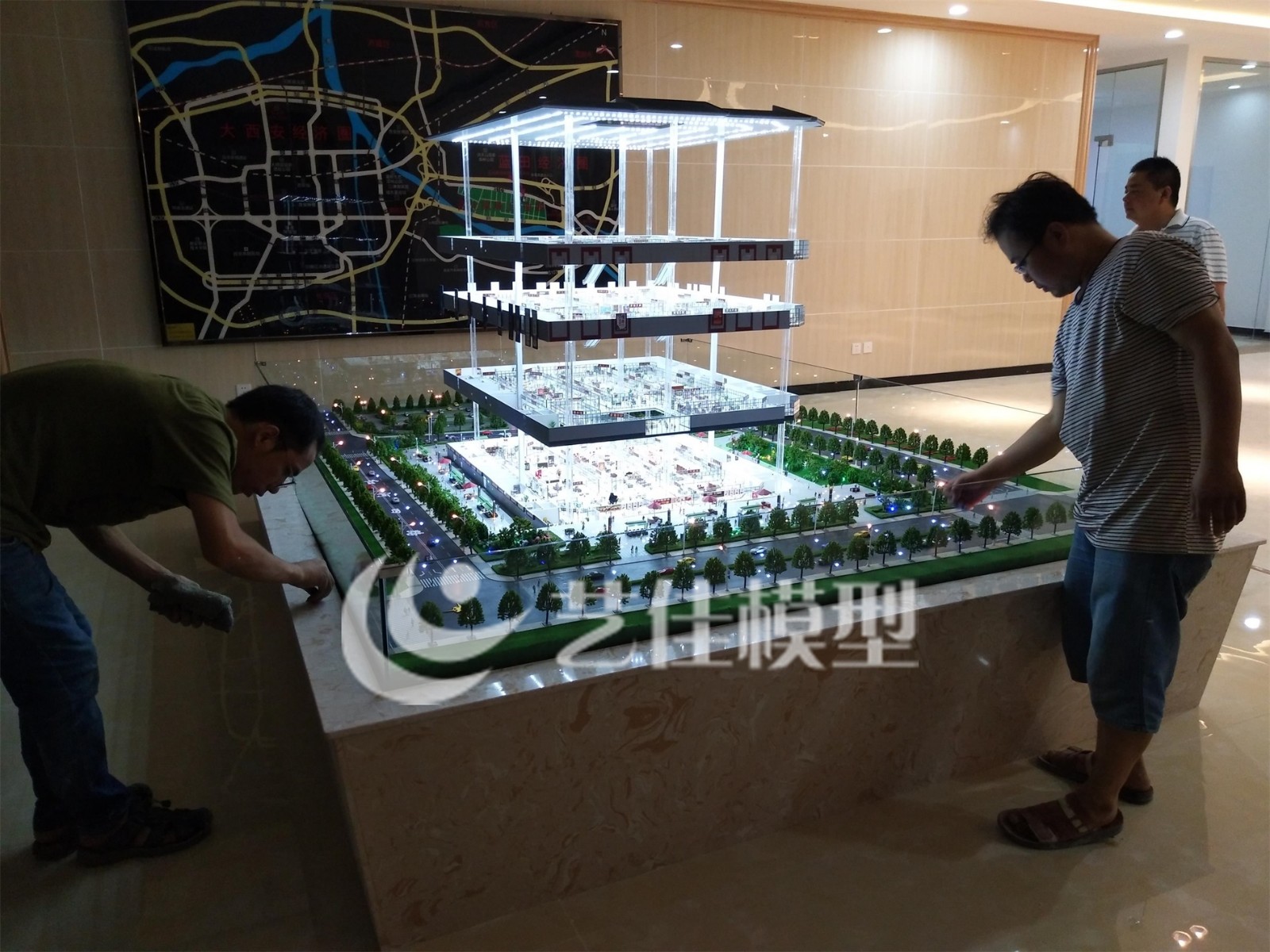 陜西省藍田縣家具工業(yè)園展廳